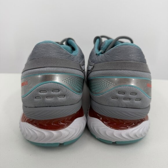 Asics Women's GEL-Nimbus 22 Running Shoes size 11 1012A587 Sheet Rock Gray/White - Picture 7 of 10